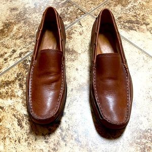 Bass Mens “Hank” Leather Driving Shoes size 8 1/2 D